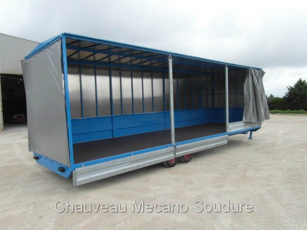 remorque bâchée